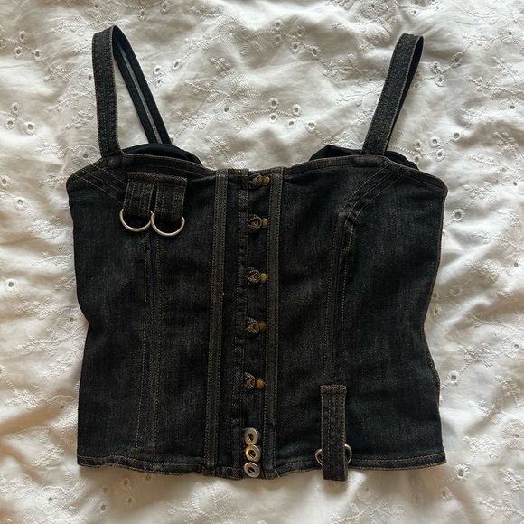 With Jéan Denim Corset - Picture 1 of 3